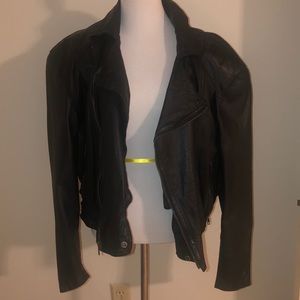 Real leather jacket